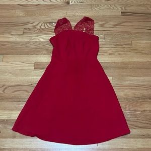 Red Mini-Dress